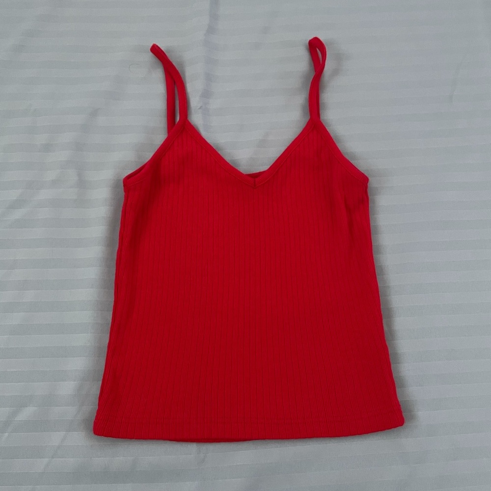 Brandy Melville Red Lauren Tank